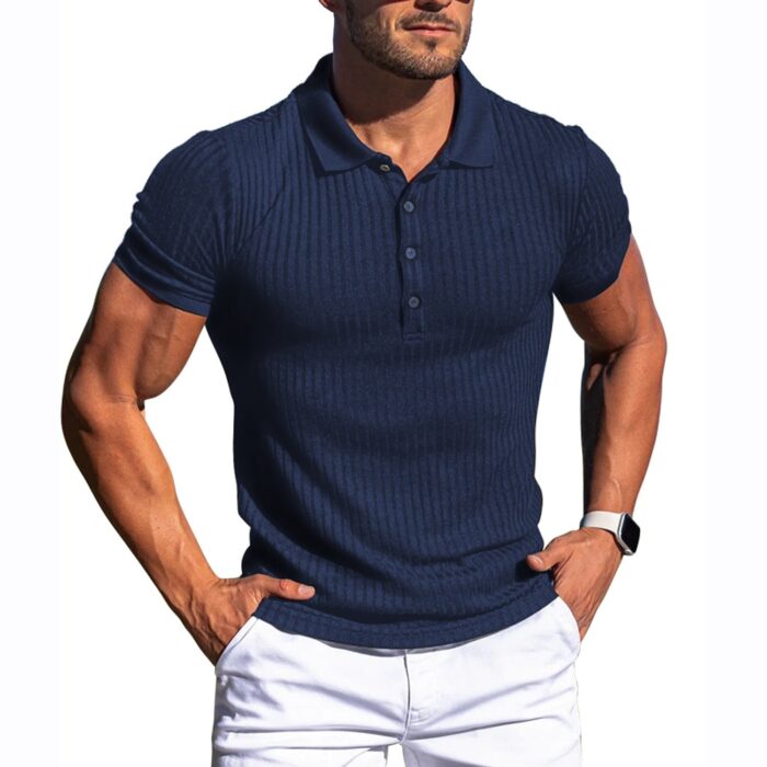 Camiseta Polo Tecido Premium - Polo Prime / Eleve seu estilo com a Camiseta que combina qualidade e elegância! - vipzio