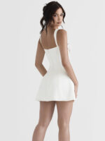Vestido Olivia renda branco - vipzio