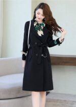 Conjunto Feminino - Justine / Casaco + Vestido com Estilo Classico Contemporâneo!!! - vipzio