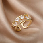 Anel Feminino Zirconia Tamires - vipzio