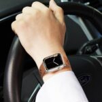Pulseira Apple Watch Couro Perfurado - vipzio