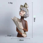 Escultura Butterfly Girl - vipzio