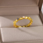 Anel Feminino Zirconia Tamires - vipzio