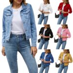 Jaqueta Jeans Feminina - vipzio