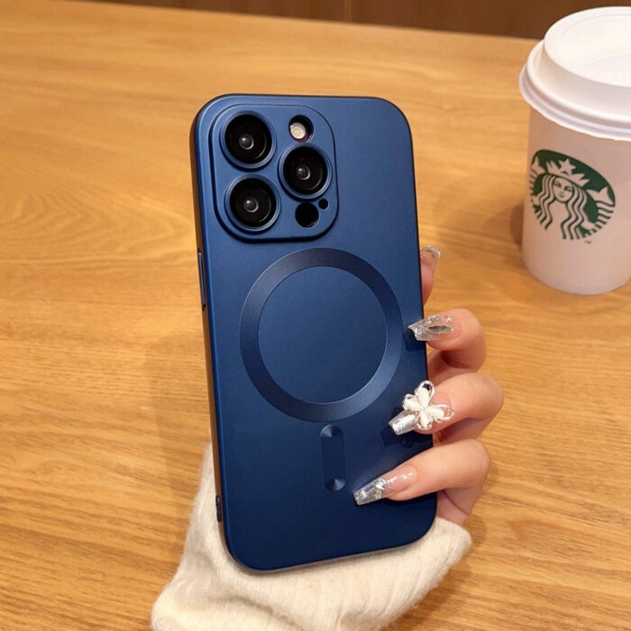 Capinha Magsafe iPhone Silicone