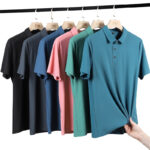 Camisa Polo de Alto Padrão Prestige™ em Seda Gelo / As Inigualáveis em Luxo, Conforto e Frescor! - vipzio