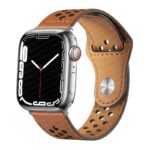 Pulseira Apple Watch Couro Perfurado - vipzio