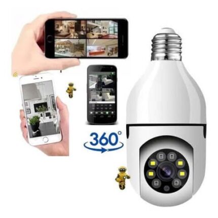 COMPRE 1 E LEVE 2 - SmartCam E27 + Brinde (Cartão 32GB) - Segurança em Primeiro Lugar + Frete Grátis! - vipzio