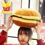 Almofada do Hamburgão Delícia -Almofada Engraçada Decoração HAMBURGUER - vipzio
