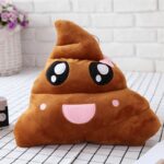 Almofada Emoji Cocozinho -Almofada Engraçada Decoração Emoji Coco - vipzio