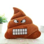 Almofada Emoji Cocozinho -Almofada Engraçada Decoração Emoji Coco - vipzio