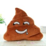 Almofada Emoji Cocozinho -Almofada Engraçada Decoração Emoji Coco - vipzio