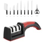 Amolador de Facas 3 em 1 Magnum - Amolador para facas 3 etapas, 3 em 1 - vipzio