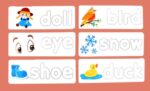 Aprenda Inglês - Brinquedo Montessori de Madeira para ensinar Inglês - vipzio