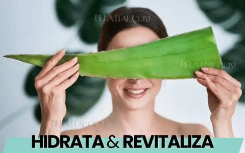 A Babosa pode ser utilizada no Rosto, ajudando a hidratar a pele, além de deixá-la mais jovem.