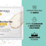 Máscara de Arroz: Clareia, Hidrata e Nutre | 10 Unidades - vipzio