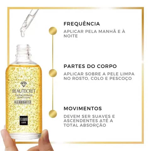Como usar o ácio hialurônico com niacinamida e ouro 24k da Bela Vital