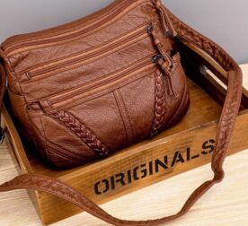 Bolsa de Couro Feminina Maison Chic - vipzio