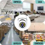 Câmera Inteligente segurança máxima Wireless à prova d'água - vipzio