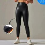 Calça de Couro Aveludada - Hot Slim® | Coleção 2023 - vipzio