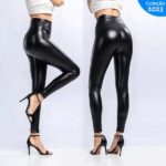 Calça de Couro Aveludada - Hot Slim® | Coleção 2023 - vipzio