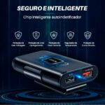 Carregador Fast 4x - Carrega até QUATRO vezes mais rápido! - vipzio