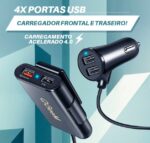 Carregador Fast 4x - Carrega até QUATRO vezes mais rápido! - vipzio