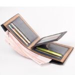 Carteira de Couro Fibonaci - Carteira masculina de couro - vipzio