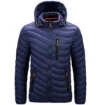 Casaco Masculino com Designer Moderno INVERNO 20 Floresca Azul Escuro G