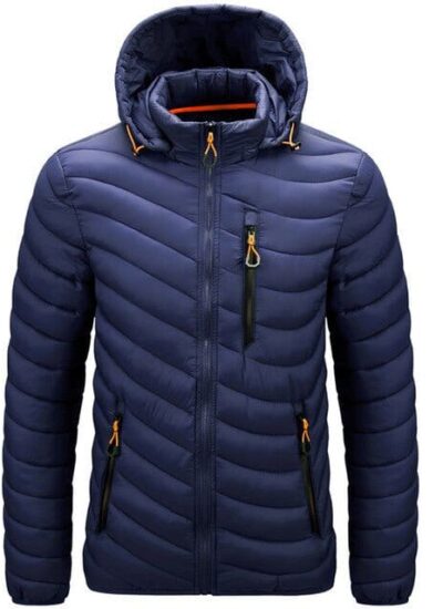 Casaco Masculino com Designer Moderno INVERNO 20 Floresca Azul Escuro G
