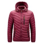 Casaco Masculino com Designer Moderno INVERNO 20 Floresca Vermelho 3G