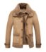 Casaco Masculino com Detalhes de Lã INVERNO 07 Floresca Bege M