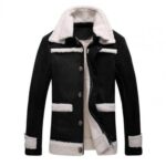 Casaco Masculino com Detalhes de Lã INVERNO 07 Floresca Preto M