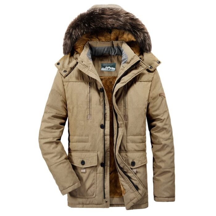 Casaco pele Grossa para Inverno - Masculino - vipzio