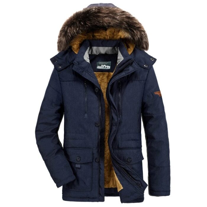 Casaco pele Grossa para Inverno - Masculino - vipzio