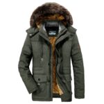 Casaco pele Grossa para Inverno - Masculino - vipzio