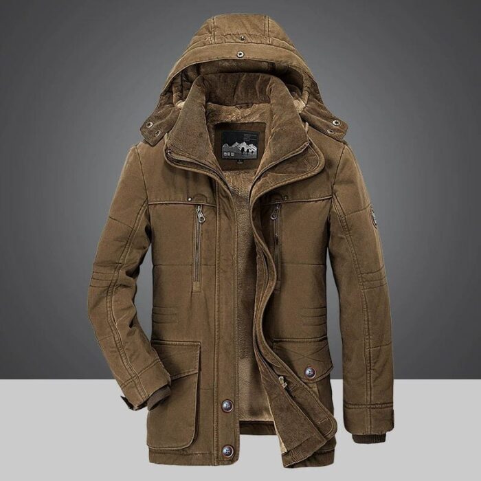 Casaco pele Grossa para Inverno - Masculino - vipzio