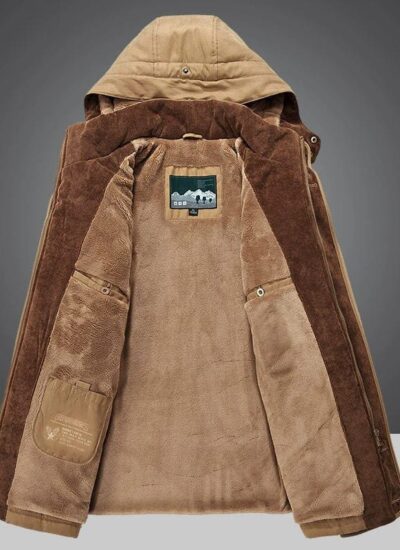 Casaco pele Grossa para Inverno - Masculino - vipzio