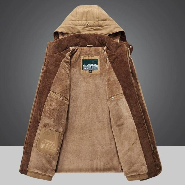 Casaco pele Grossa para Inverno - Masculino - vipzio