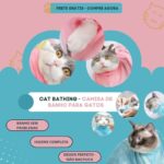 Cat Bathing - Camisa de Banho para Gatos - vipzio