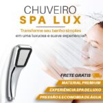 Chuveiro Spa LUX - Chuveiro de alta pressão 300 furos - vipzio