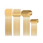 Conjunto de Talheres 24 Peças Lux Inoxidável - vipzio