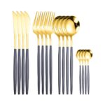 Conjunto de Talheres 24 Peças Lux Inoxidável - vipzio