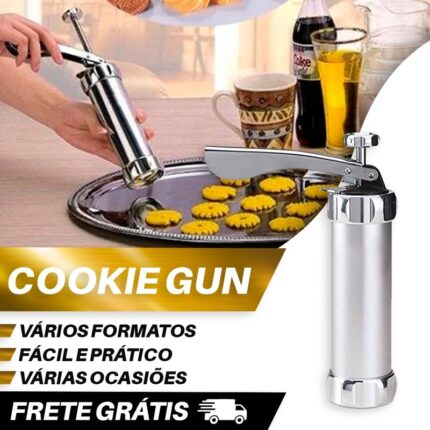 Cookie-Gun - Pistola para Fazer Biscoitos - vipzio
