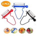 Cortador Chef Premium - descascador de legumes e verduras 3 peças - vipzio