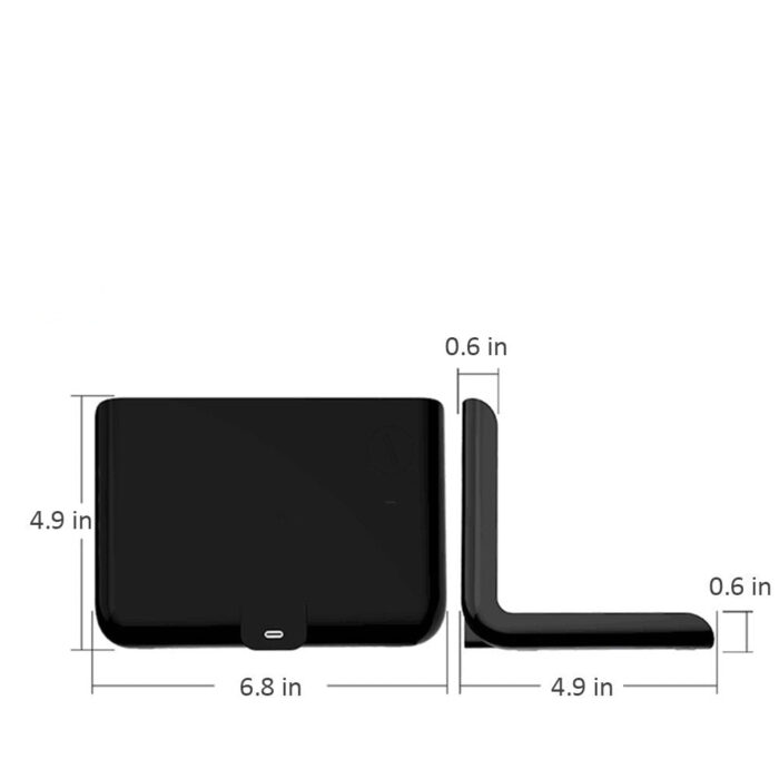 DigitalStation 4 em 1 Multifuncional - Carregador por Indução, Hora, Calendário e Temperatura - vipzio