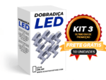 Dobradiça LED - Sensor Inteligente com Luz Led para Dobradiças - vipzio