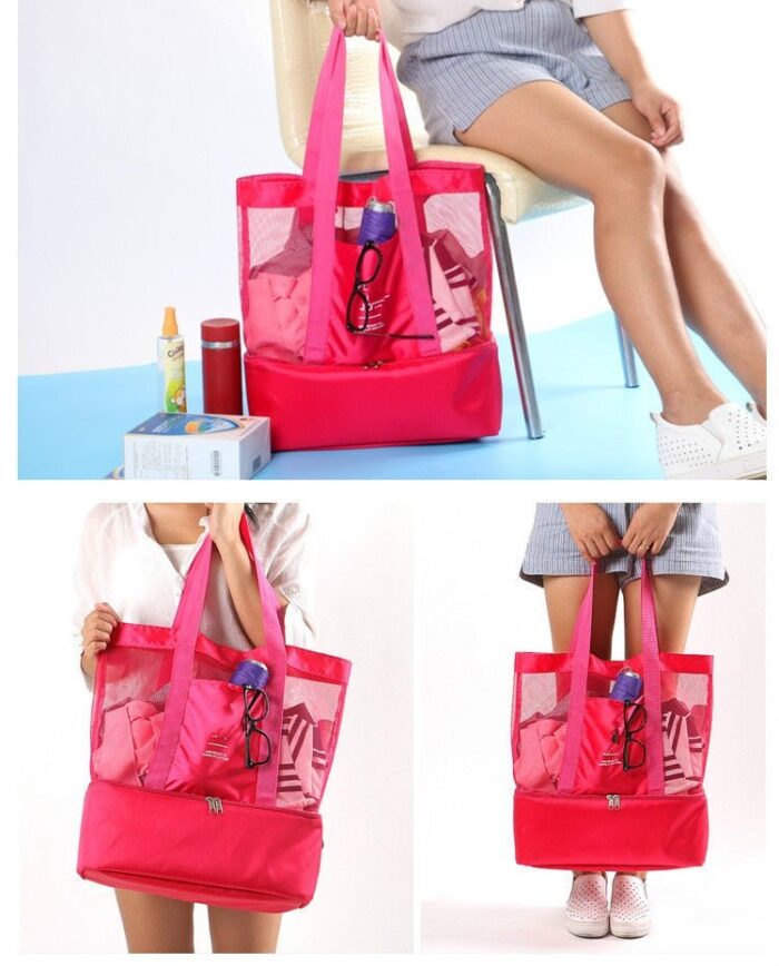 Double Bag - Bolsa Térmica Praia, piquenique - vipzio