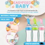 EasyFeed Baby - Colher Dosadora Mamadeira Papinha Introdução Alimentar - vipzio