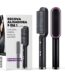 Escova Alisadora 5 em 1 - Alisa, Seca, Hidrata, Modela e Anti-Frizz - - vipzio
